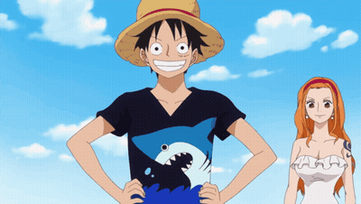 Man In Shirt With Shark GIF
