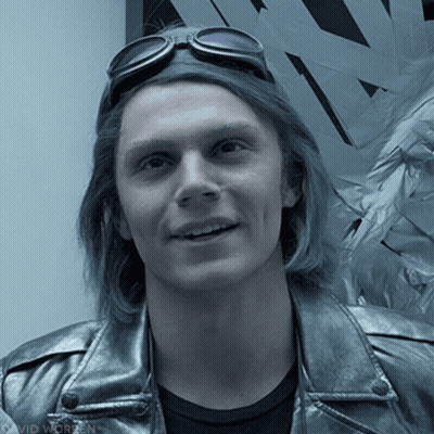 Man In Silver Jacket And Goggles GIF
