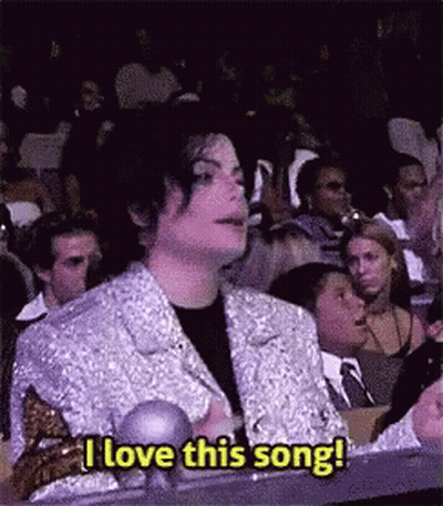 Man In Silver Jacket Says I Love This Song GIF