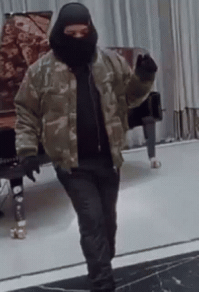 Man In Ski Mask Dancing GIF