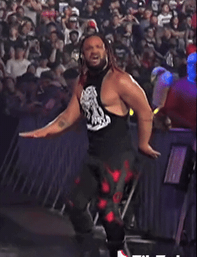 Man In Skull Tank Top Dancing GIF