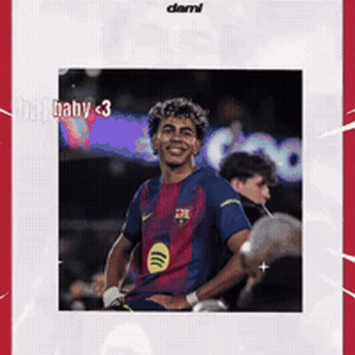 Man In Soccer Uniform Number 3 GIF