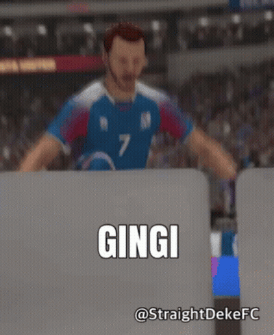 Man In Soccer Uniform Number 7 GIF