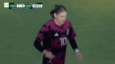 Man In Sombrero And Number 10 Jersey GIF
