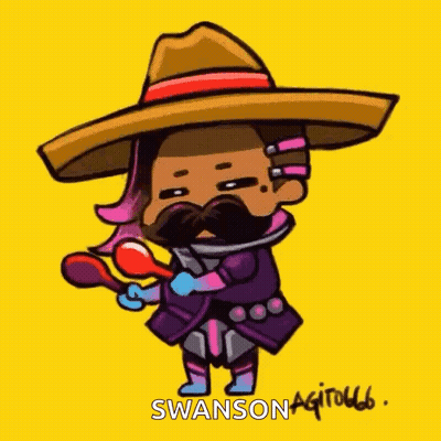 Man In Sombrero Holding Spoon GIF