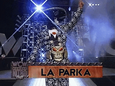 Man In Sombrero With Wow Monday Nitro Sign GIF