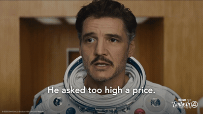Man In Space Suit He Asked Too High A Price GIF