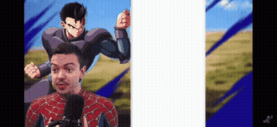 Man In Spiderman Costume Talking GIF