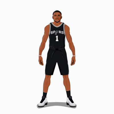 Man In Spurs Jersey GIF