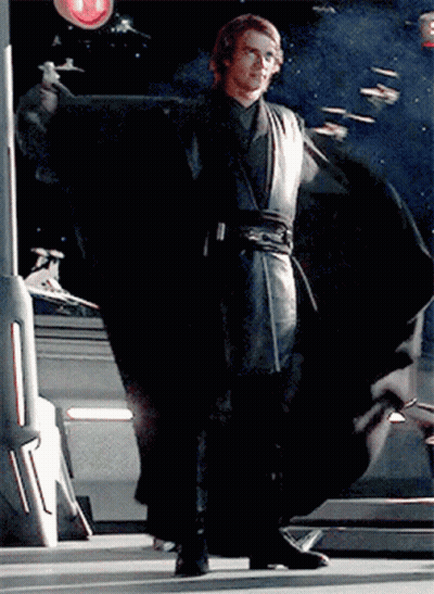 Man In Star Wars Costume GIF