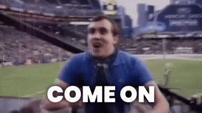 Man In Sterling Shepard 3 Yard To Reception Shirt Watching Game GIF