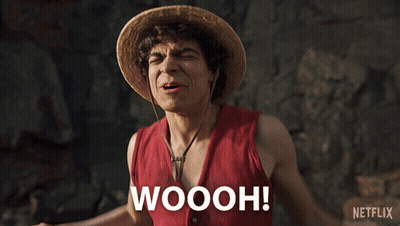Man In Straw Hat And Red Vest Saying Woooh GIF