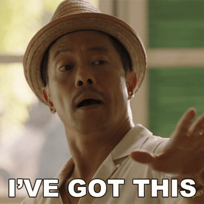 Man In Straw Hat Says I've Got This GIF