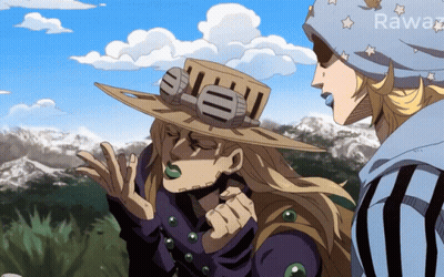Man In Straw Hat With Ruwaz Hat GIF