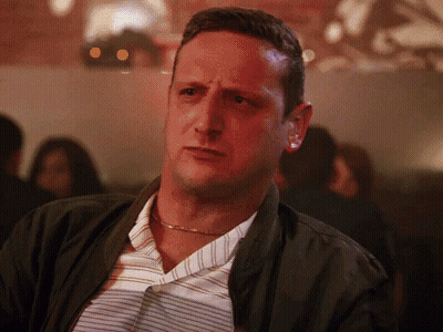 Man In Striped Shirt And Choker GIF