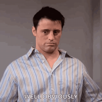 Man In Striped Shirt Making Face Saying Well Obviously GIF