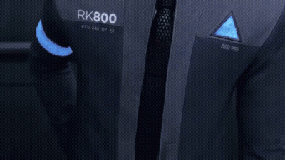 Man In Suit Adjusting Collar GIF