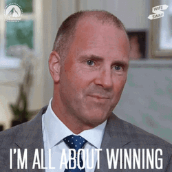 Man In Suit All I Do Is Win GIF