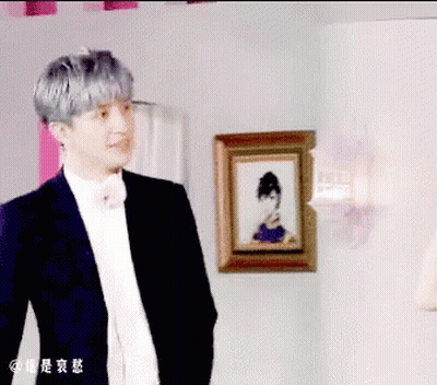 Man In Suit And Bow Tie GIF
