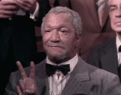 Man In Suit And Bow Tie Giving Peace Sign GIF