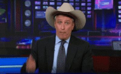 Man In Suit And Cowboy Hat GIF