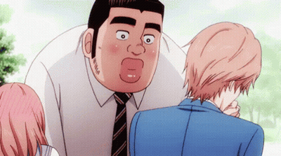 Man In Suit And Girl In Pink Shirt GIF