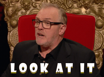 Man In Suit And Glasses Saying Look At It GIF