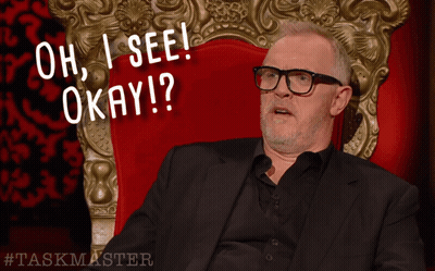 Man In Suit And Glasses Saying Oh I See GIF