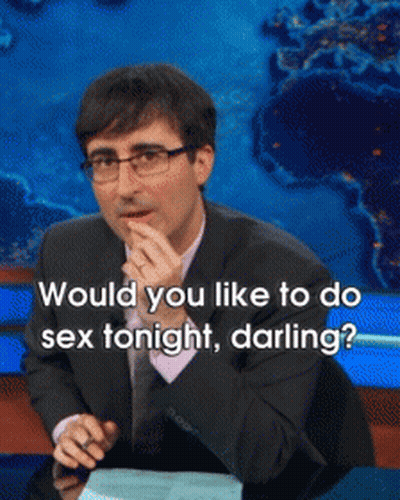 Man In Suit And Glasses Saying Would You Like To Do Sex Tonight Darling GIF