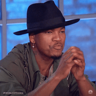 Man In Suit And Hat At Microphone #WorldOfDance GIF