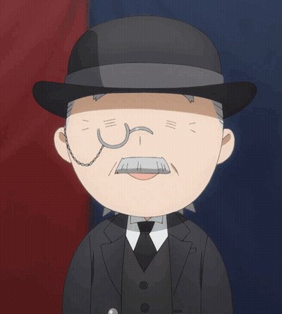 Man In Suit And Hat Cartoon GIF