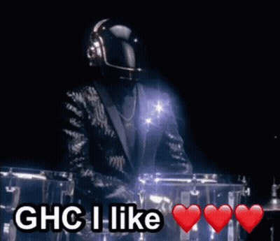 Man In Suit And Helmet Playing Drums GHC I Like GIF