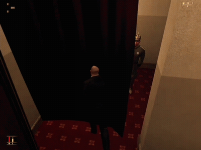 Man In Suit And Man In Military Uniform In Video Game GIF