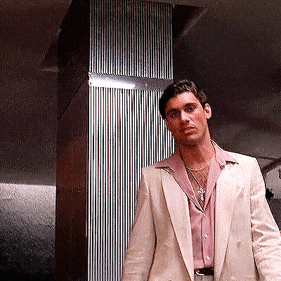 Man In Suit And Pink Shirt GIF