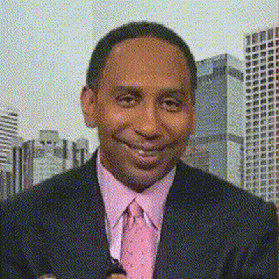Man In Suit And Pink Tie Smiling GIF