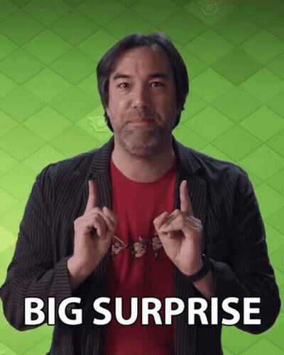 Man In Suit And Red Shirt Surprised Gesture GIF