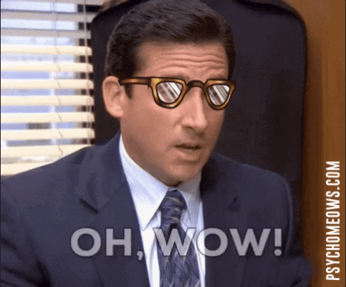 Man In Suit And Sunglasses Says Oh Wow GIF