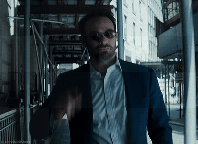 Man In Suit And Sunglasses Walking GIF