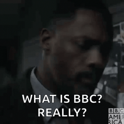 Man In Suit And Tie Asking BBC Really GIF
