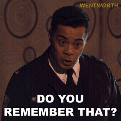 Man In Suit And Tie Asking Do You Remember That GIF