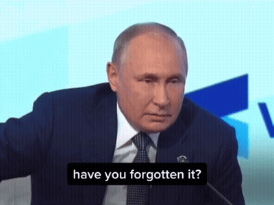 Man In Suit And Tie Asking If He Forgot GIF
