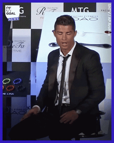 Man In Suit And Tie At MTG Ad GIF