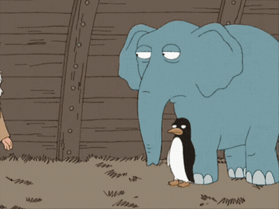 Man In Suit And Tie At Podium With Deviant GIF