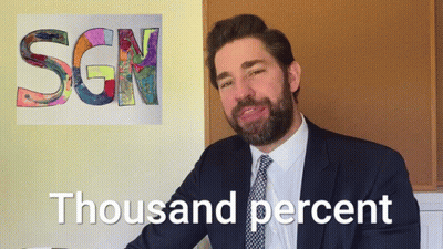 Man In Suit And Tie By Sgn Thousand Percent Poster GIF
