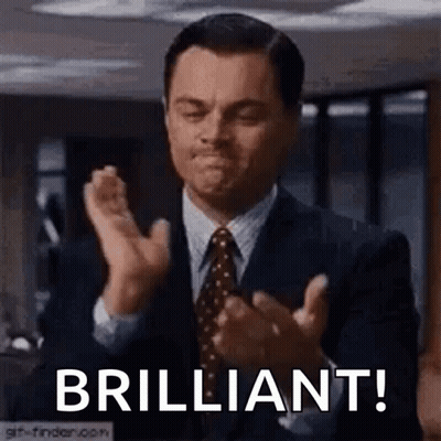 Man In Suit And Tie Clapping Hands GIF