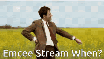 Man In Suit And Tie Dancing Emcee Stream When GIF