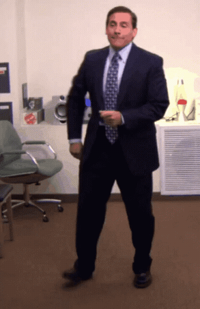 Man In Suit And Tie Dancing GIF