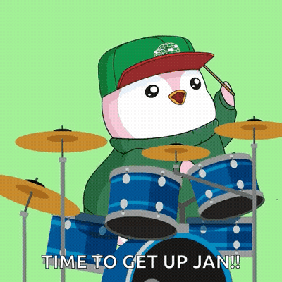 Man In Suit And Tie Dancing With Josh On Screen GIF