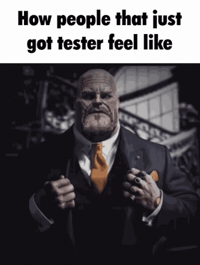 Man In Suit And Tie Feeling Tested GIF