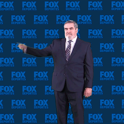 Man In Suit And Tie Fox Deportes Backdrop GIF